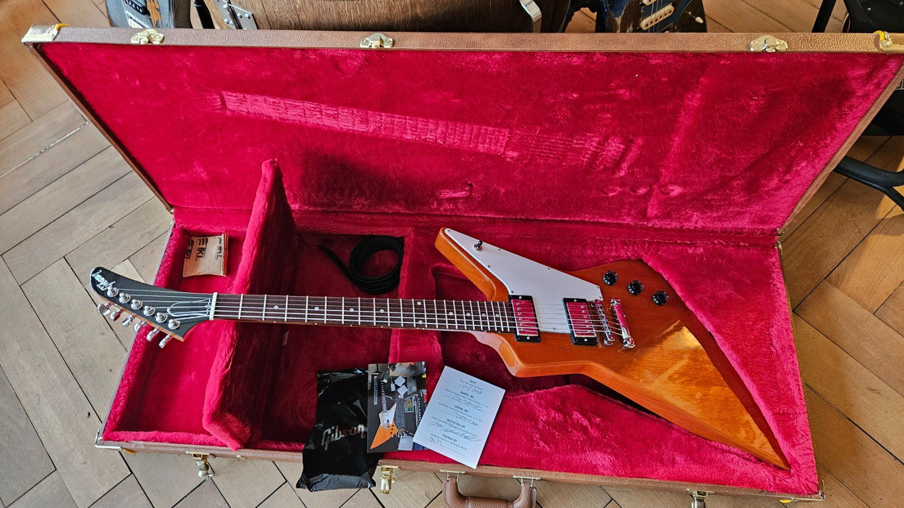 Gibson Strumenti musicali: Gibson Explorer Antique Natural – Usato da pieterlen venduto da AntonelloGuitars 1