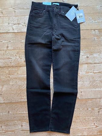 NEU! 7 for all mankind ROXANNE B(air) Truthful Black Gr. 28