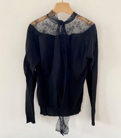 Feiner Pullover mit Spitze, Red Valentino, Grösse S, NEU