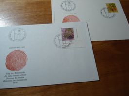Tag der Briefmarke 1976, Glarus, Brief + Karte