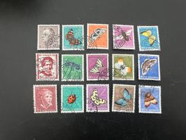 Pro Juventute No. 133-147  gest.  (5348)