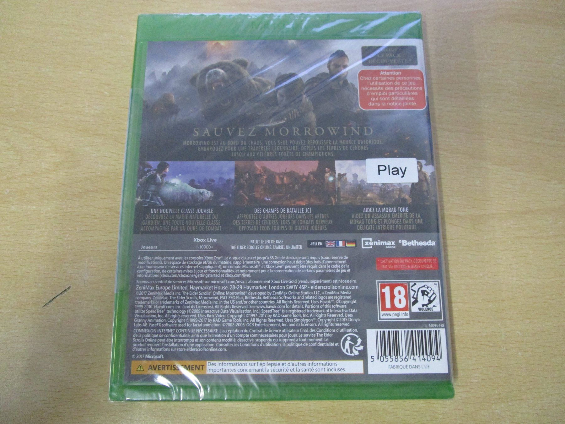 Microsoft Giochi: The Elder Scrolls Online Morrowind Xbox One F Neuware X1 – Nuovo e nell'imballaggio originale da Goldau venduto da agestuffer 1