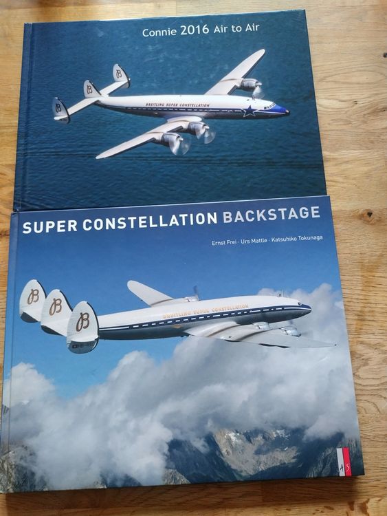 Avion Constellation Air France en aluminium poli sur globe mappemonde