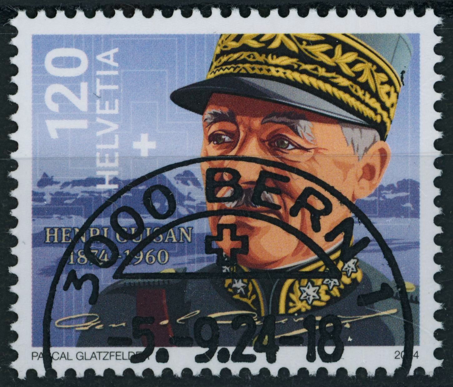 Tutti i francobolli: 2024 - General Guisan - Ersttag Stempel ET – Usato da Schindellegi venduto da leecollect