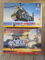 Westland HU-5 und H-19B Helikoptermodelle 1:72 