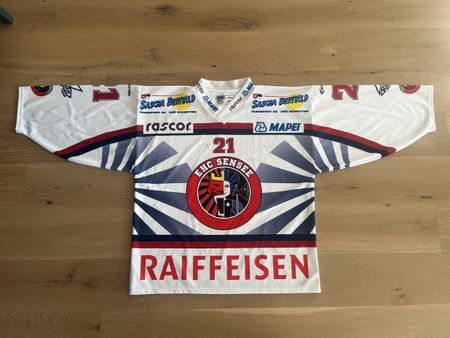 Game Worn EHC Sensee Trikot