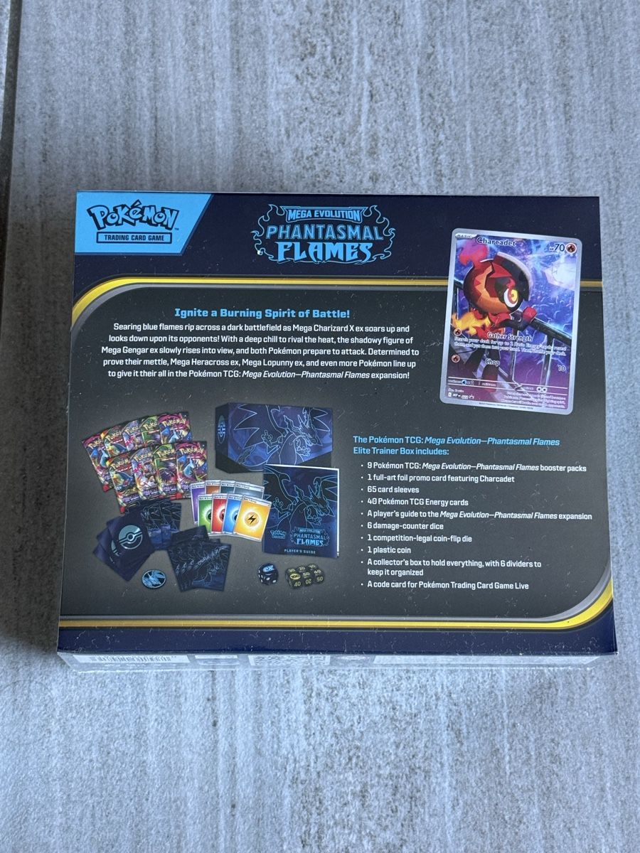 Pokémon Carte collezionabili: Pokemon Phantasmal Flames ETB Sealed – Nuovo e nell'imballaggio originale da Winkel venduto da DarioC95 1