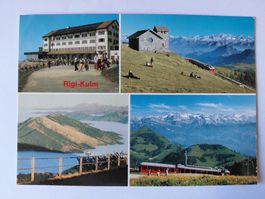 alte Rigi-Kulm Ansichtskarte, Sammlerstück,