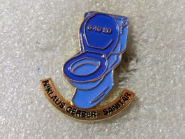Ansteckpin 86: Niklaus Gerber Sanitär
