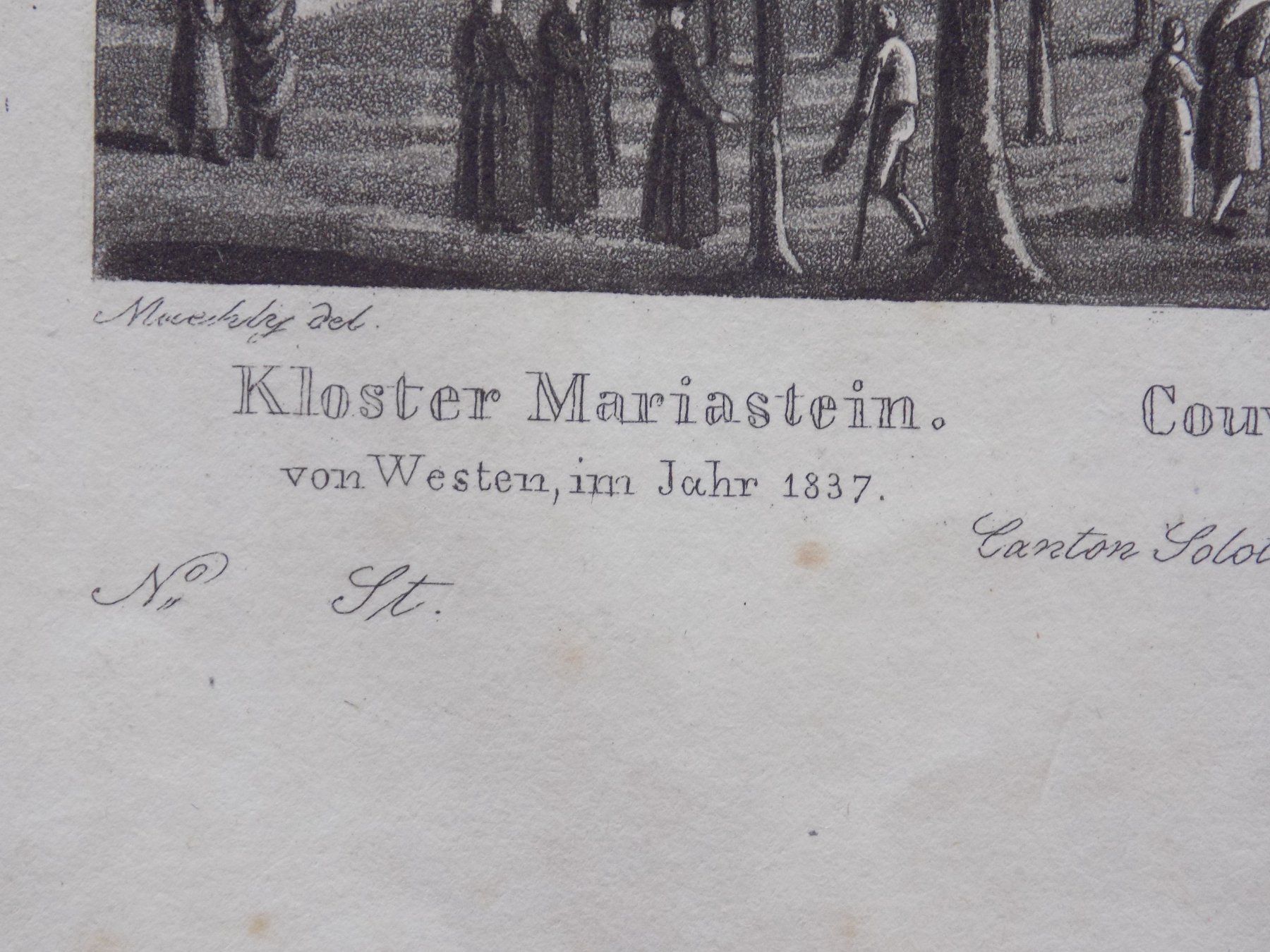 Incisioni: Kloster Mariastein Solothurn – Usato da Risch venduto da Rischli15 2