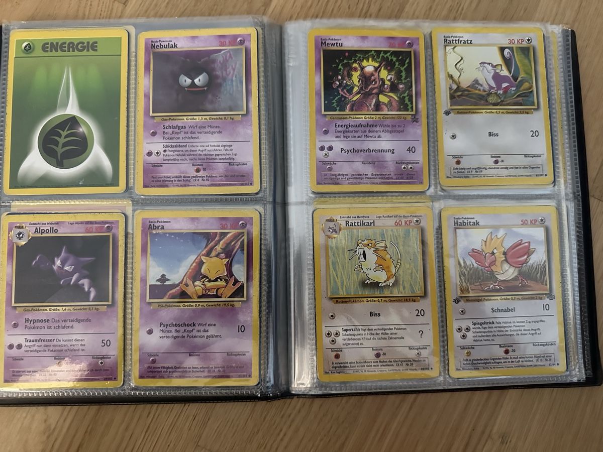 Pokémon Sammelbilder & Trading cards: 95 Pokémon Karten aus den 90ern – Gebraucht aus Sumiswald von Sigmund90 8