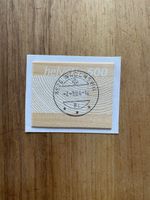 Holzbriefmarke