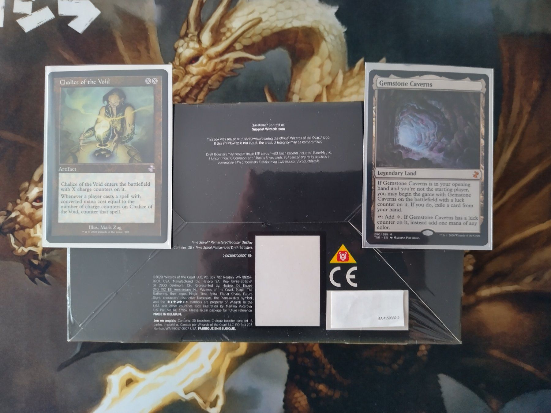 Magic The Gathering Carte collezionabili: MTG - Time Spiral Remastered OVP plus Gemstone Caverns/ COTV – Nuovo e nell'imballaggio originale da Reinach BL venduto da Flower_Kid_82 2