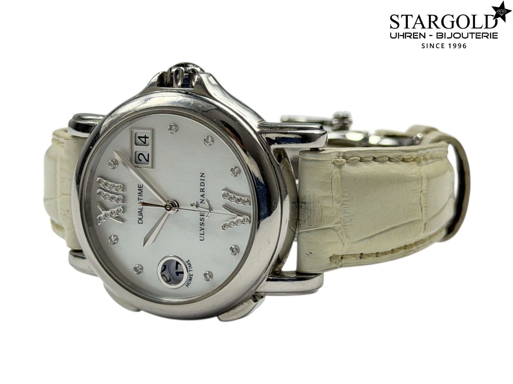 Ulysse Nardin Orologi: Ulysse Nardin Dual Time Lady - 243-22/391 – Usato da Zürich venduto da Stargold-Uhren 1