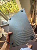 MacBook Air 13.6 case frost black ripple