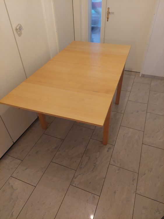 Ikea Holztisch ausziehbar Kaufen auf Ricardo
