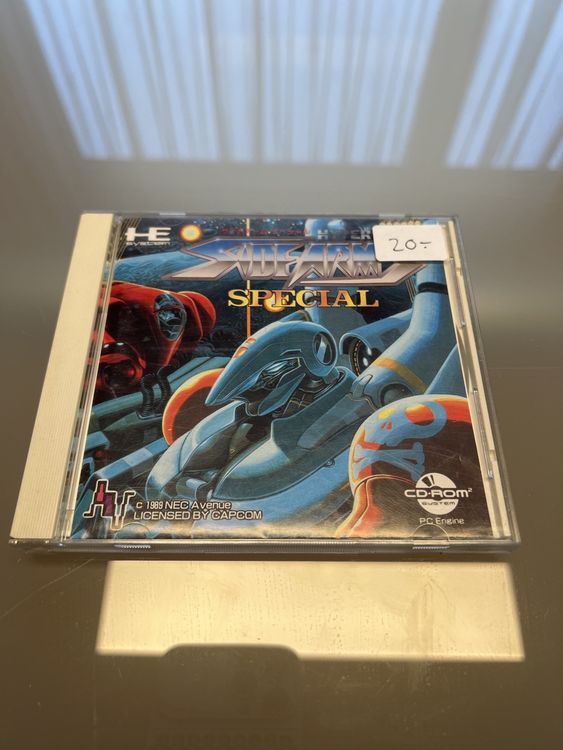Jeu NEC PC Engine CD-ROM Side Arms Special - Version