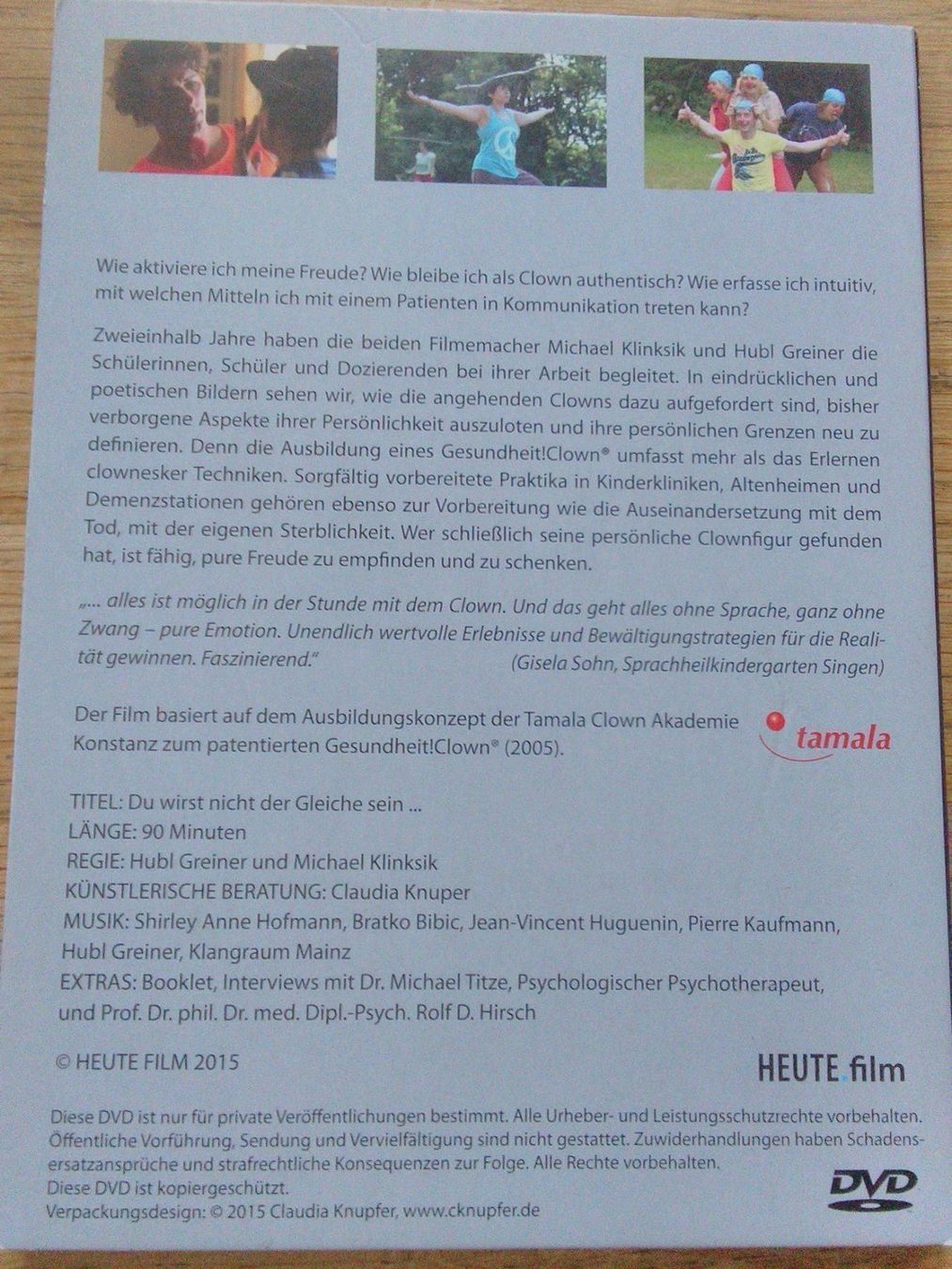 Tutti i DVDs: Du wirst nicht der gleiche sein... – Usato da St. Gallen venduto da elk2020 4