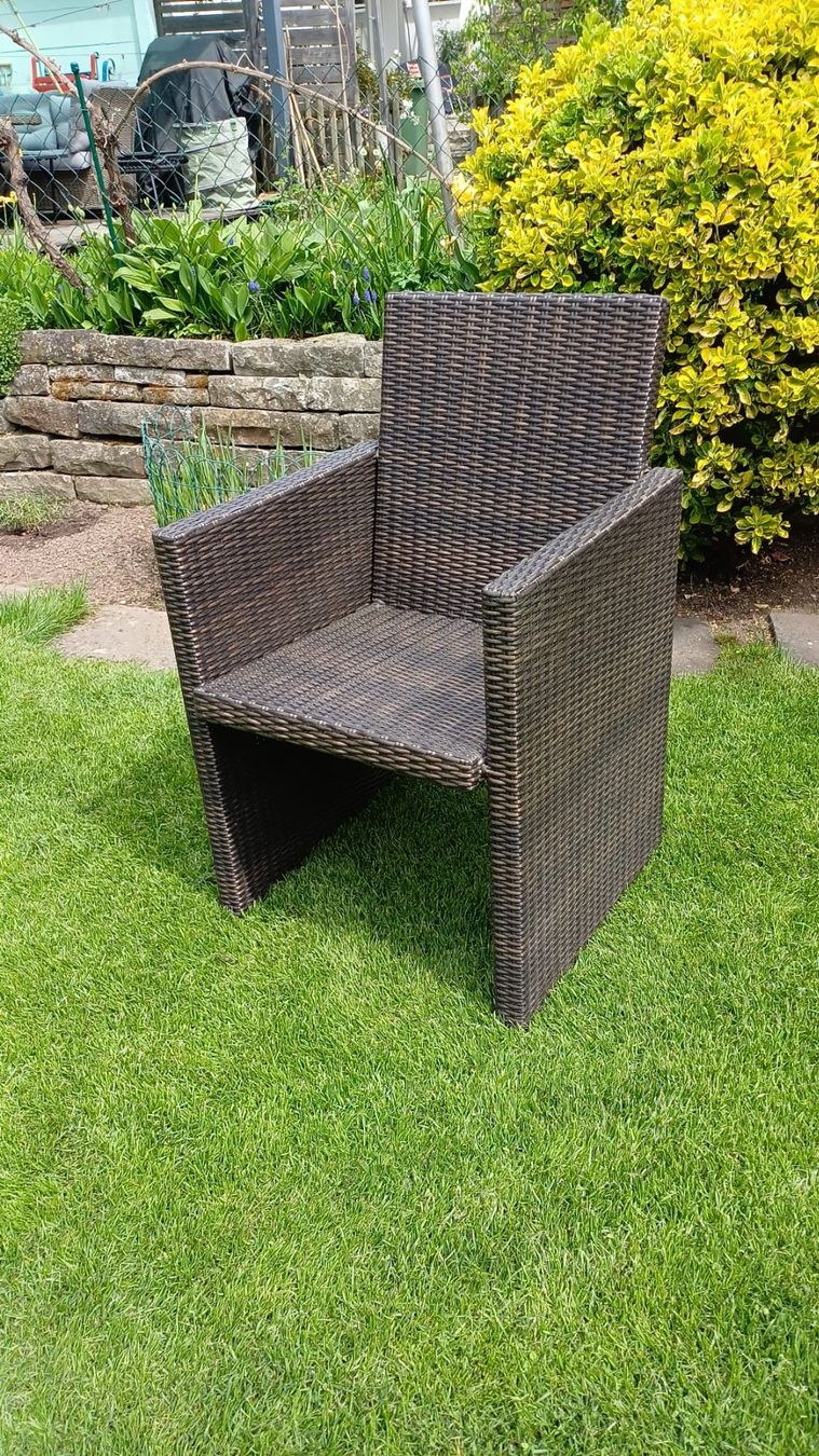 Sedie: 4 Gartenstühle, Rattan, neuwertig – Usato da Küsnacht ZH venduto da Chuno