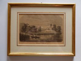 Insel Ufenau Zürichsee Goldrahmen