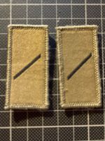 Gradabzeichen Klett (Paar) Soldat (Sdt)