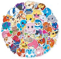 50 x herzige Baby Pokemon Sticker / Aufkleber