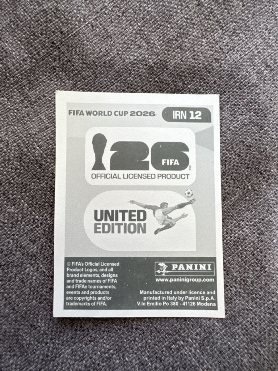 Panini Carte collezionabili: Panini IRN 12 – Nuovo (secondo la descrizione) da Zürich venduto da th_e 1