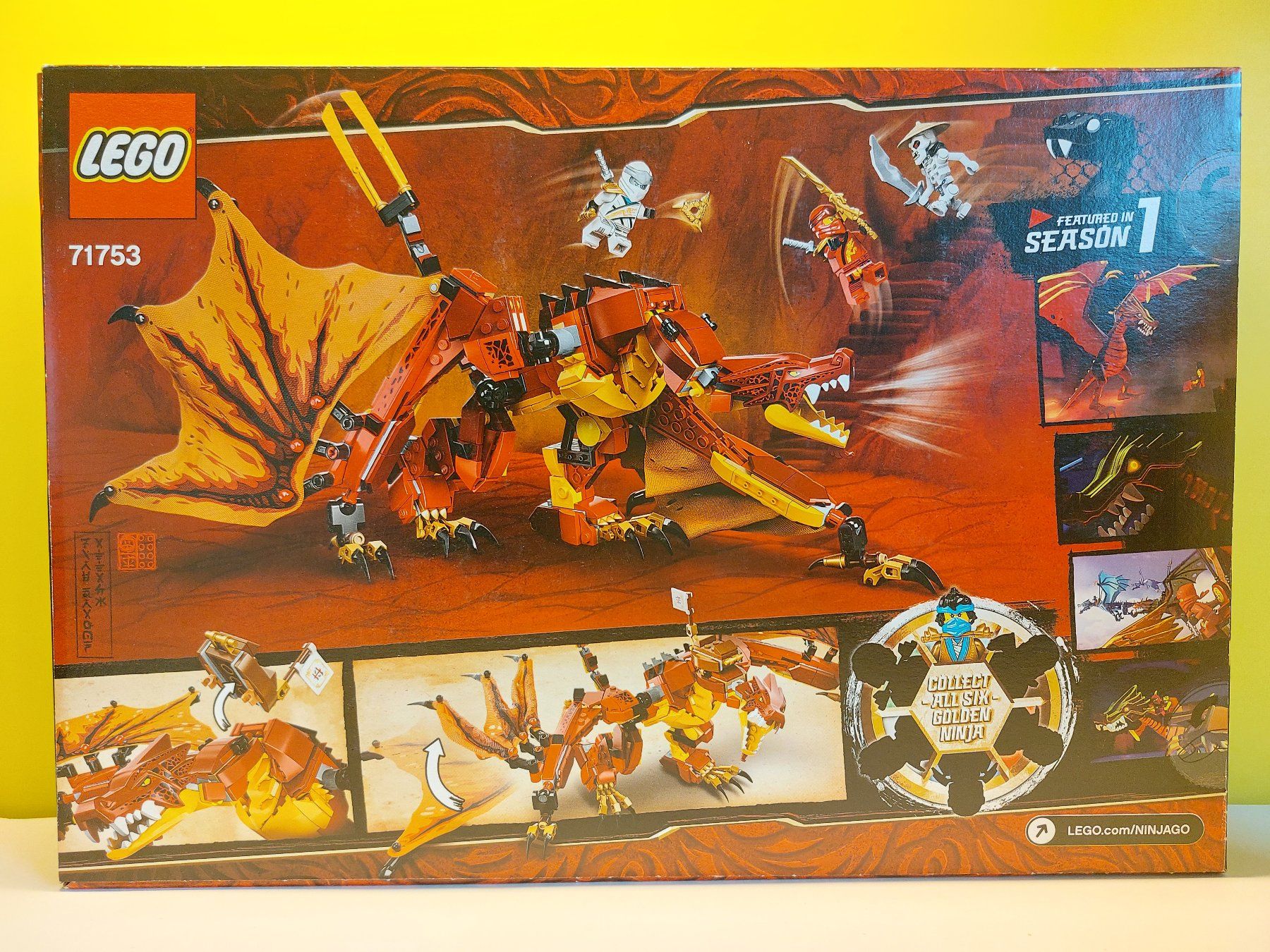 Lego Baukästen: LEGO Ninjago 71753 Kais Feuerdrache NEU – Neu und originalverpackt aus St.Gallen von TinasBauundSpiel 1