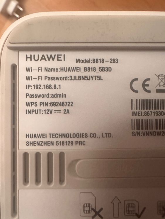 Huawei LTE-Router Cat 19 B818-263 3