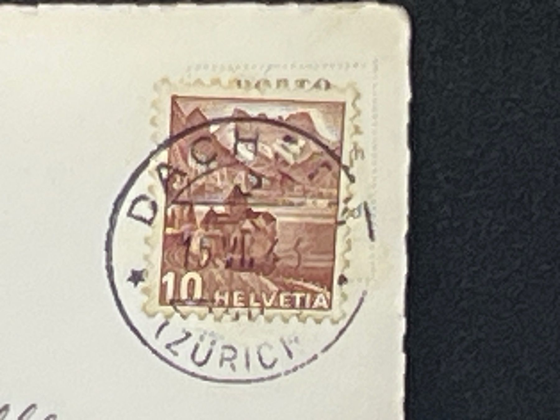 Cartoline postali: Ansichtskarte: Rheinfall mit Schloss Laufen – Usato da Widnau venduto da Brusi9 2