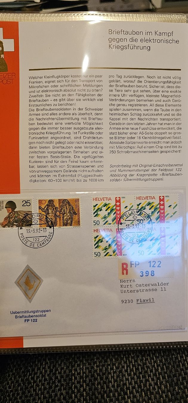Tutti i francobolli: Schweizer Feldpost  R - Post Briefe Sammlung, komplett, Top – Nuovo (secondo la descrizione) da Ferden venduto da jemyce 2