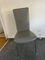 4x ECHT Leder - Ess-Zimmerstühle