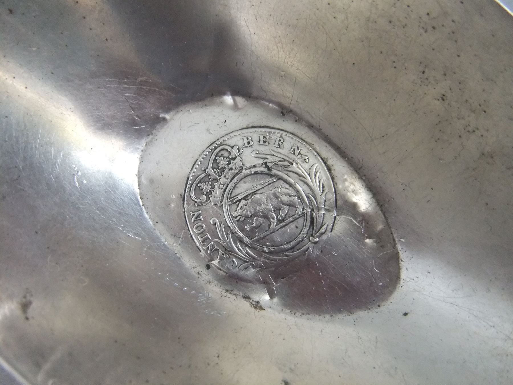 Cucchiai: Weinprobierschale / 800 Silber – Usato da Esslingen venduto da eintagammeer 7