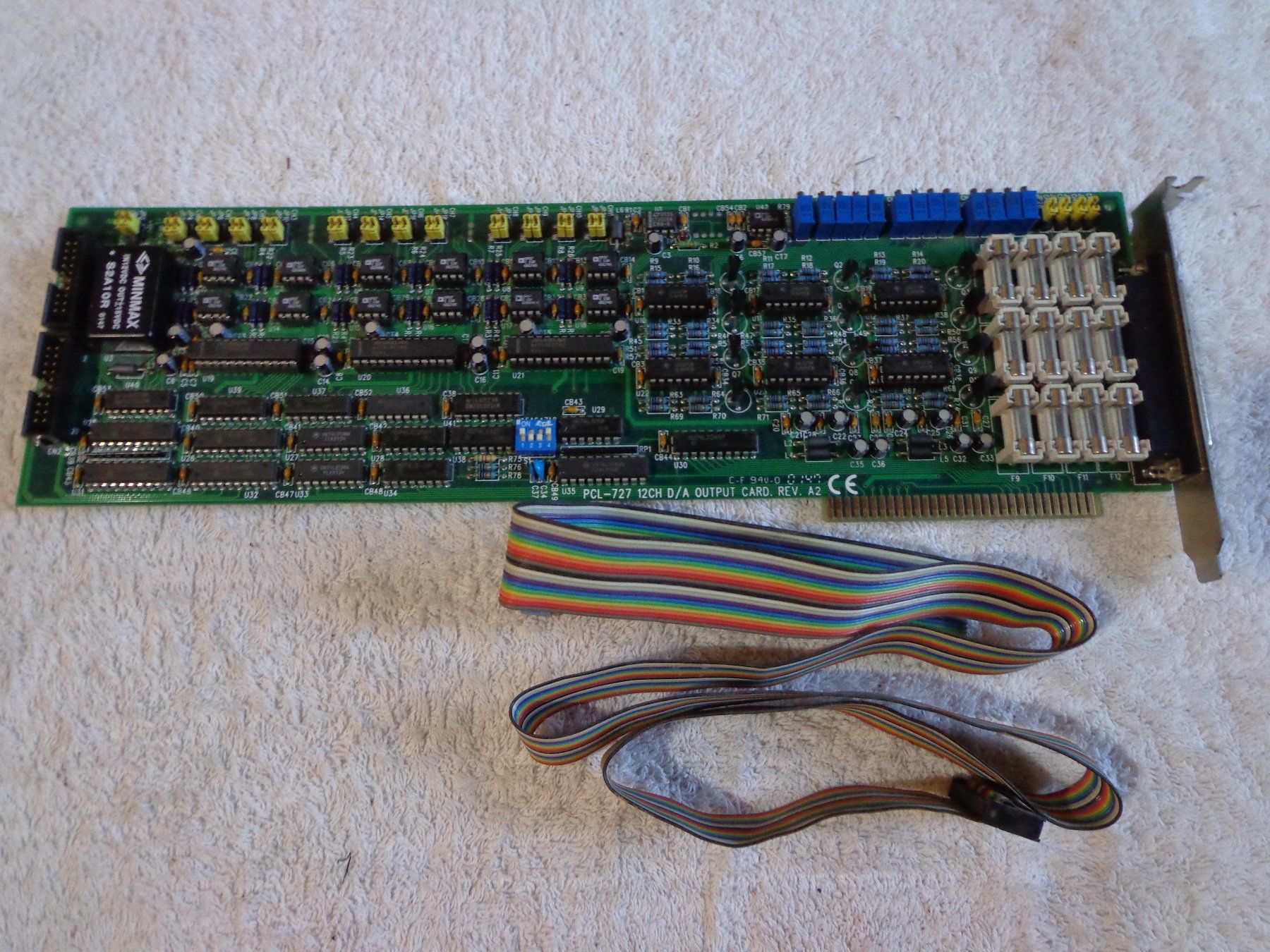 Componenti elettronici: PCL-727 12Ch D/A Output Card Advantech ISA – Usato da Ligornetto venduto da Faffarel 2