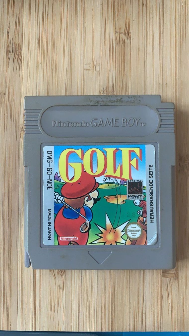 Spiele: Golf  für Gameboy – Gebraucht aus Gebenstorf von RetroFuture