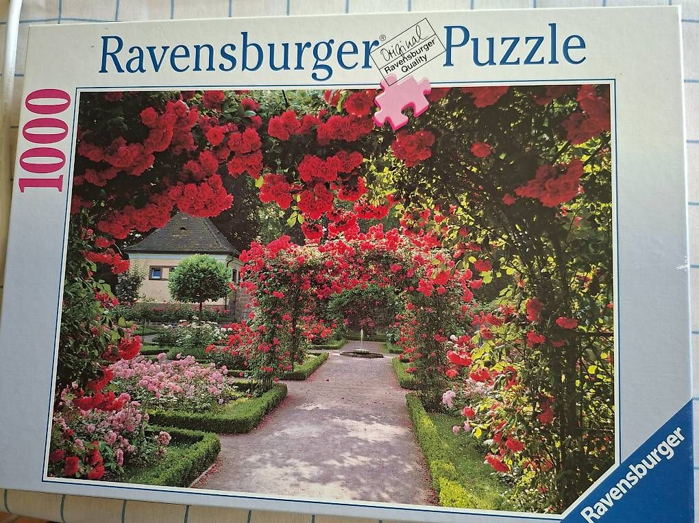 Puzzle: Puzzle Motiv "ROSENGARTEN" – Usato da Kriens venduto da kusi56