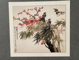 Original Vintage Poster - Alte Chinesische Tuschzeichnung 11