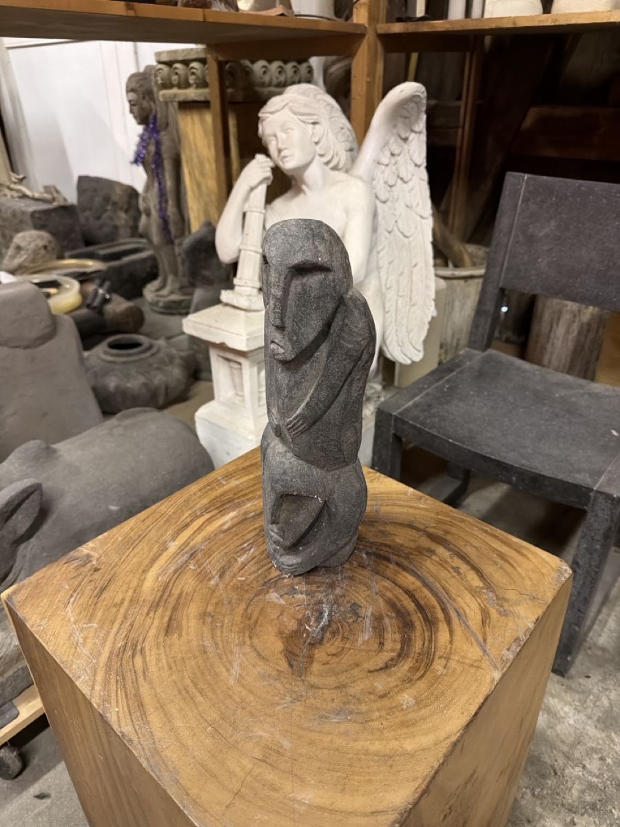 Statuette: Antike Steinfigur, Gartendeko, 32cm hoch – Nuovo (secondo la descrizione) da Ermatingen venduto da angels.east 2