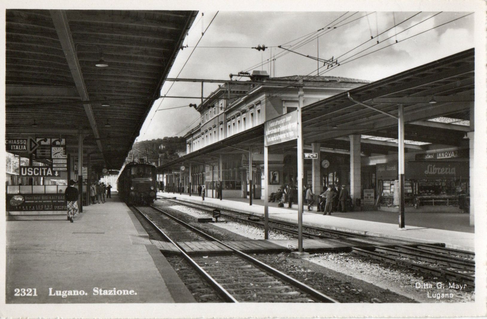 Cartoline postali: Lugano - Stazione – Nuovo (secondo la descrizione) da Melano venduto da pisonsdro