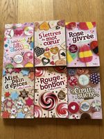 6 livres Cathy Cassidy "Les Filles au Chocolat" Bon état
