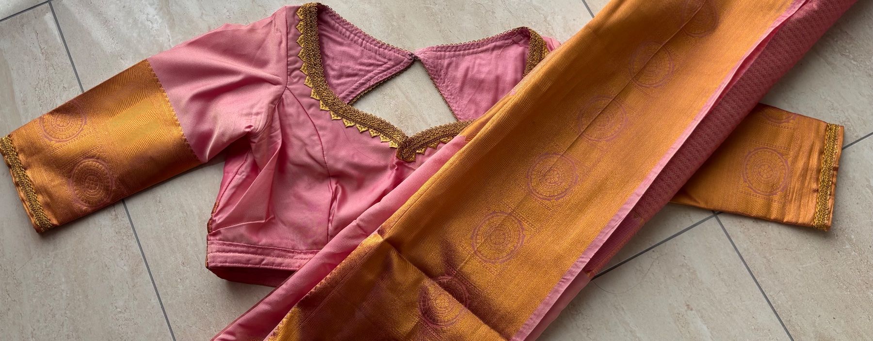 Vestiti: Saree in babypink – Nuovo (secondo la descrizione) da Wichtrach venduto da Alyasahana 3