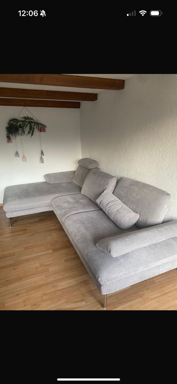 Knoll Divani: Dieter Knoll Sofa grau Preis verhandelbar – Usato da Mönchaltorf venduto da Jasmin03 4