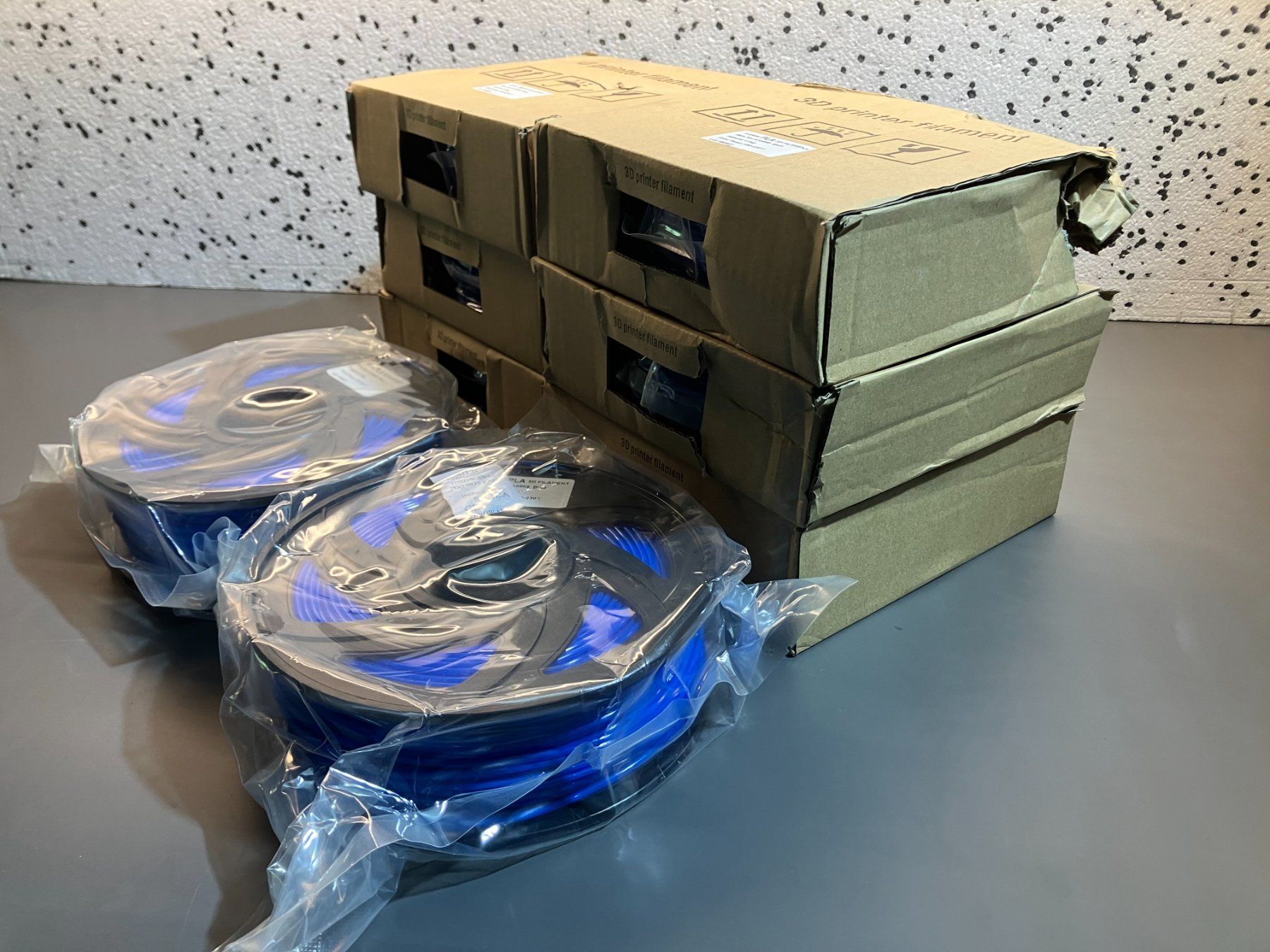 Filamento: Posten 3D Printer Filament 3mm Blau ab 1.- – Nuovo (secondo la descrizione) da Lichtensteig venduto da Buy24International 4