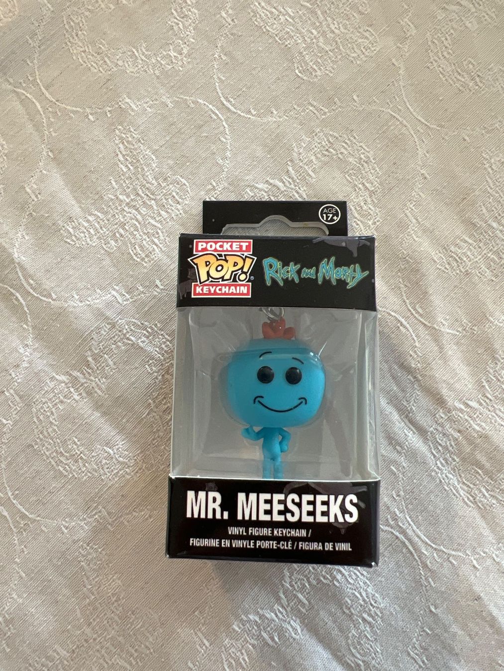Funko Portachiavi: Funko Pocket Pop Keychain Rick & Morty - Mr. Meeseeks – Nuovo e nell'imballaggio originale da Genève venduto da PokeMax