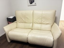 Himolla Echtleder-Sofa  – Made in Germany