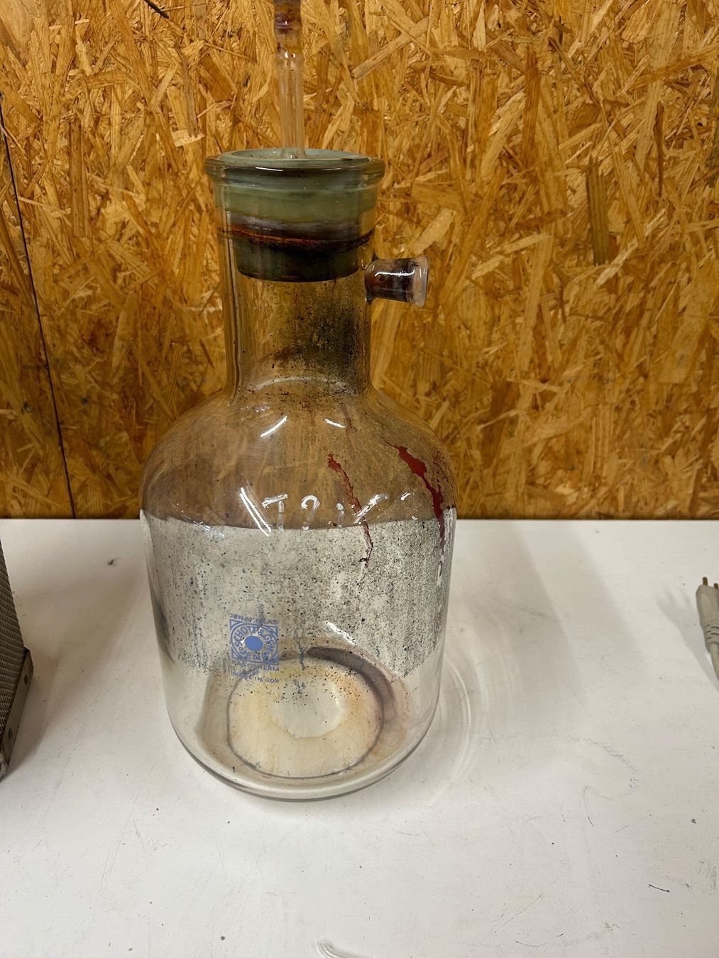 Accessori da laboratorio: Saugflasche Schott 3L mit Schutzkäfig – Usato da Schupfart venduto da philippb06 1