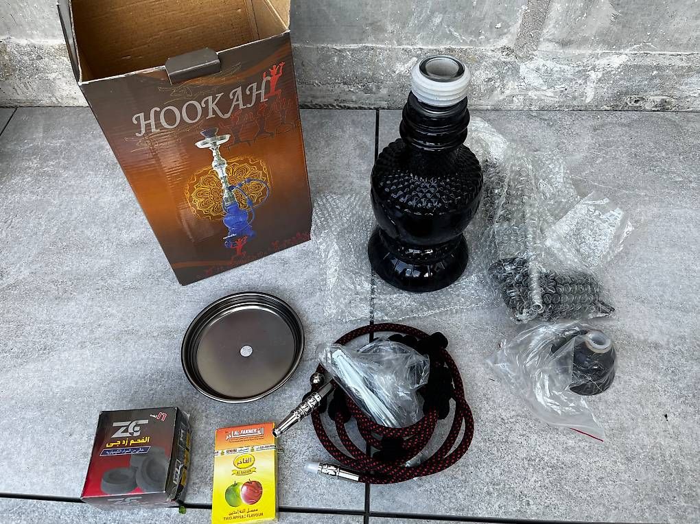 Narghilé: Shisha / Wasserpfeife Komplettset – Nuovo e nell'imballaggio originale da Bäch SZ venduto da Mastergevin 1
