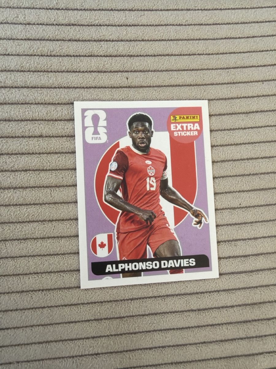 Panini Cartes à collectionner: Panini Alphonso Davies Kanada  – Neuf (Voir description) à Niederbipp par Babalinho11