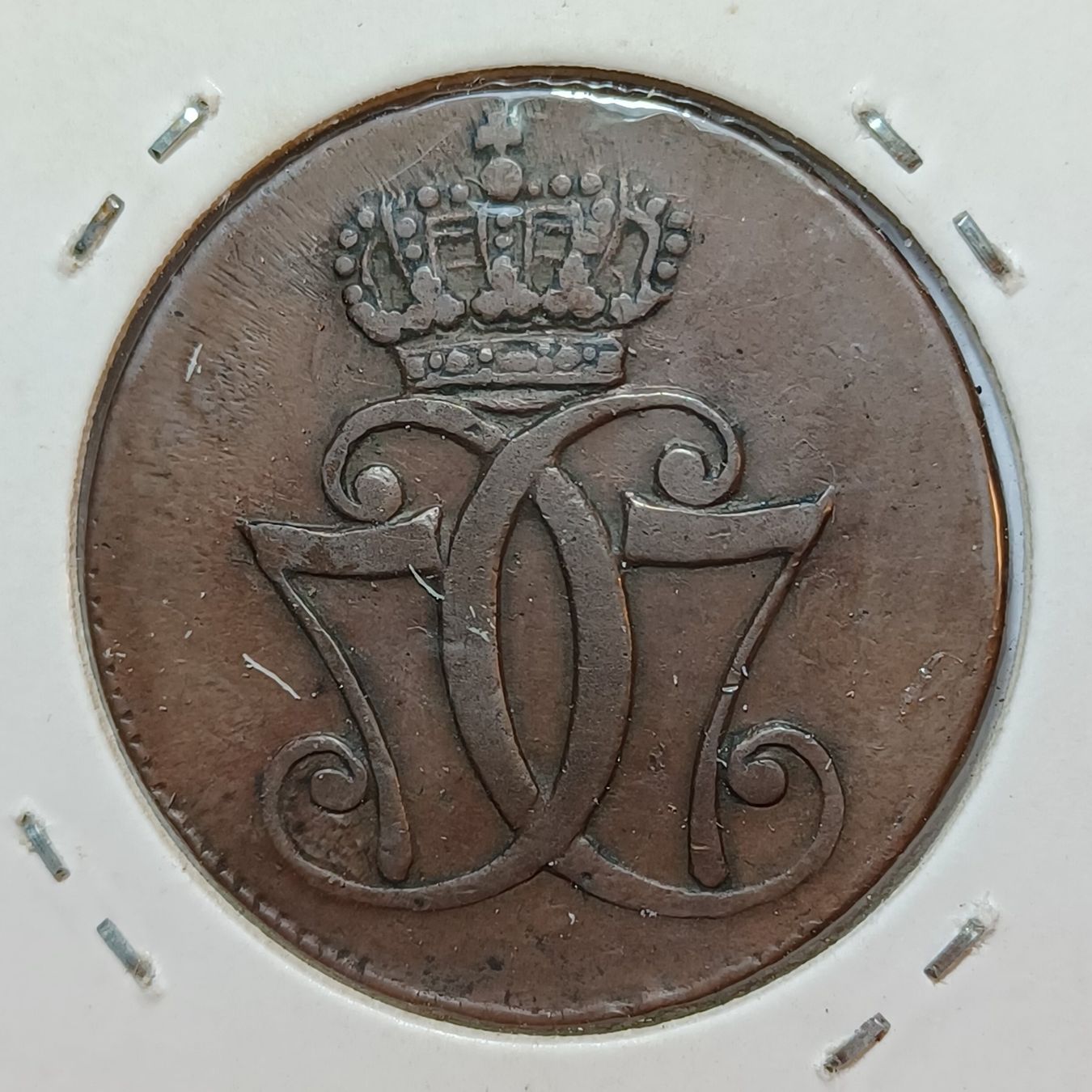 Tutti le monete: 1 Skilling 1771 Dänemark – Usato da Pfäffikon ZH venduto da Welt_Muenzen 1
