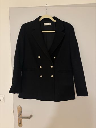 Damen Blazer Mango schwarz Grösse M guter Zustand